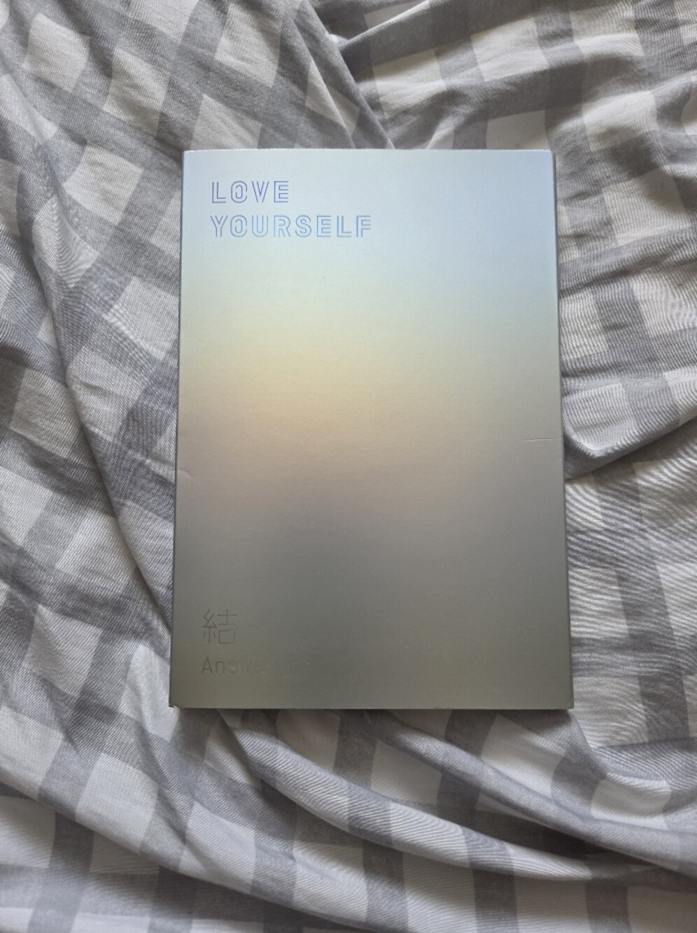 BTS YOURSELF 'Answer' Silver Collectible Album Version S